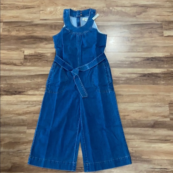 madewell jean jumpsuit